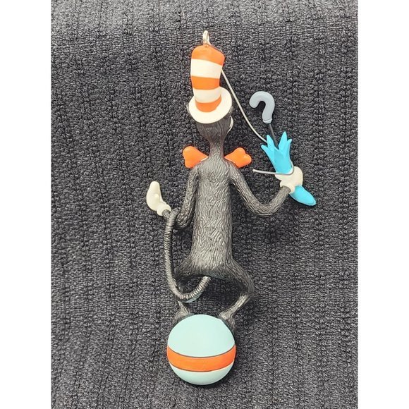 1999 Hallmark Keepsake The Cat In The‎ Hat Dr Seuss Christmas Ornament - Picture 3 of 9